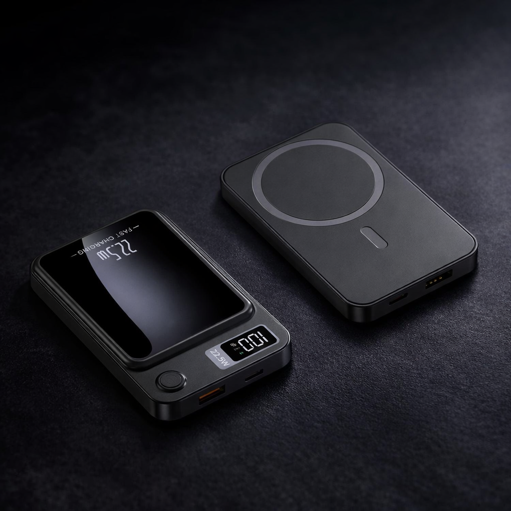 🔋 Magnetic Power Bank, Refined for Everyday Carry