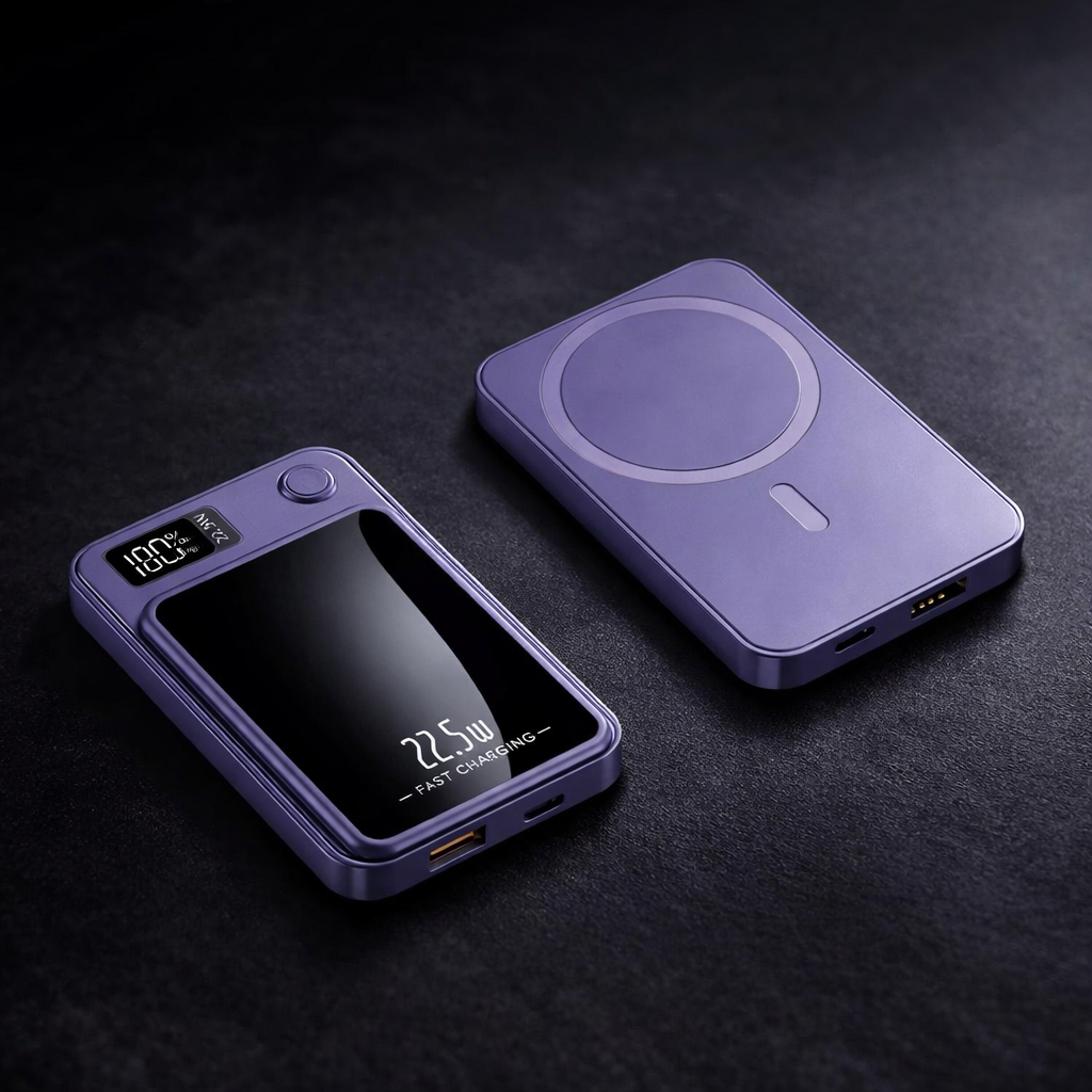 🔋 Magnetic Power Bank, Refined for Everyday Carry