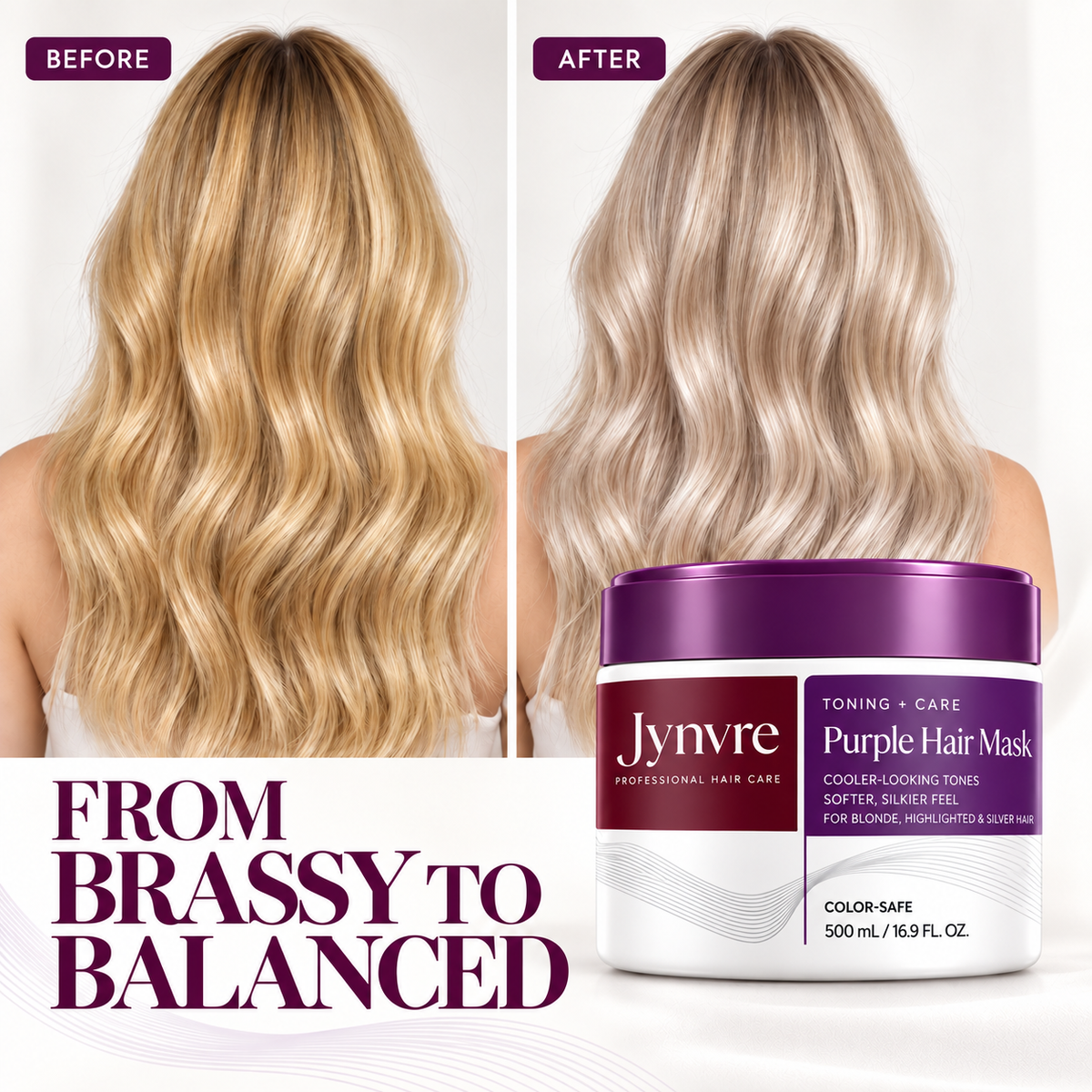 Jynvre Purple Hair Mask