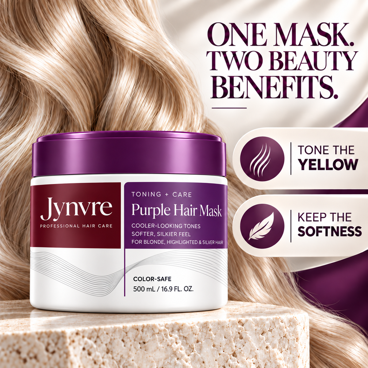 Jynvre Purple Hair Mask