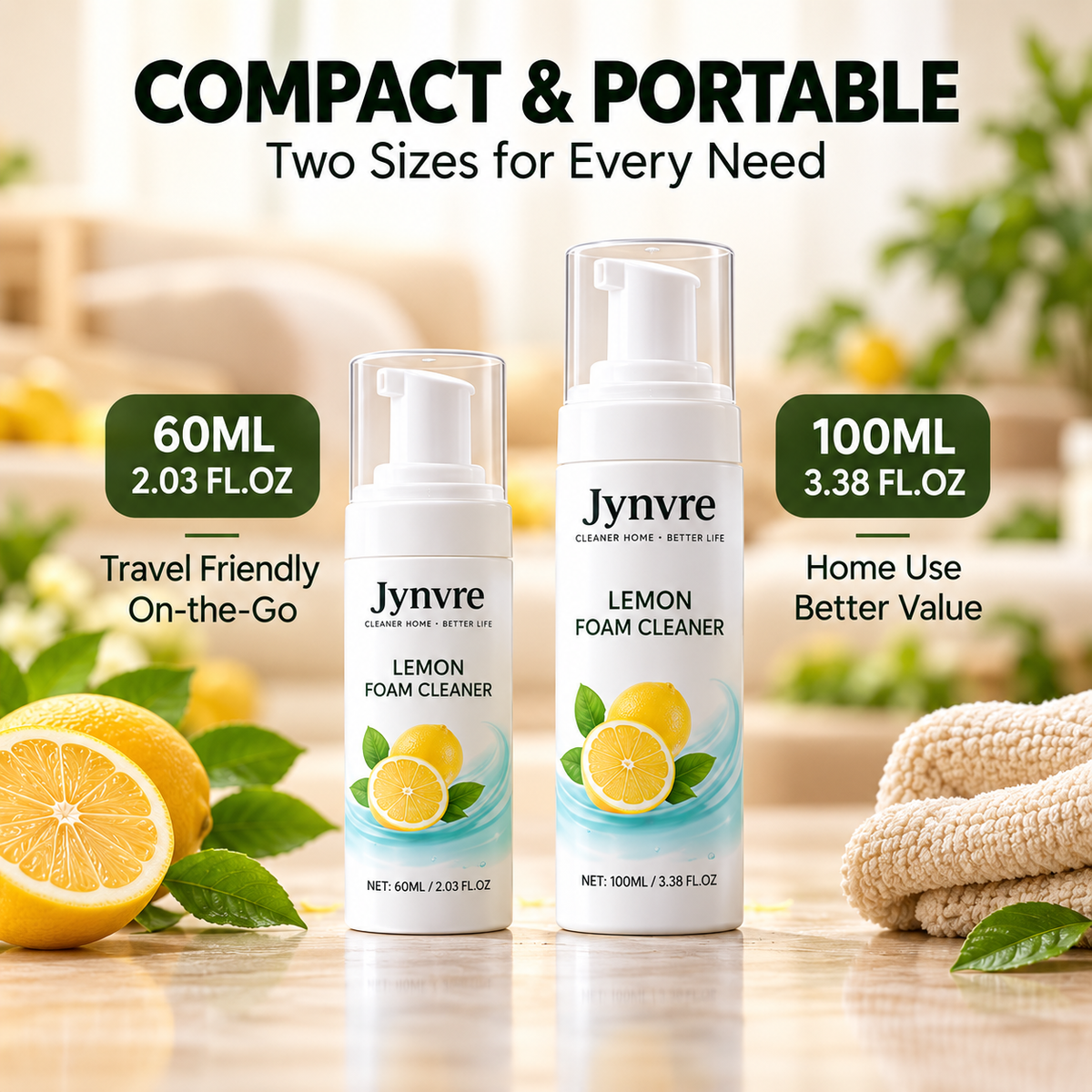 Jynvre Lemon Foam Cleaner