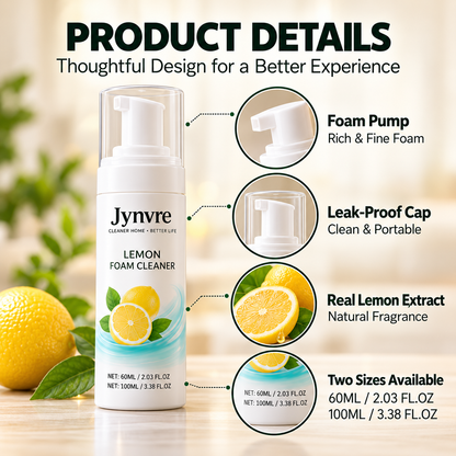 Jynvre Lemon Foam Cleaner