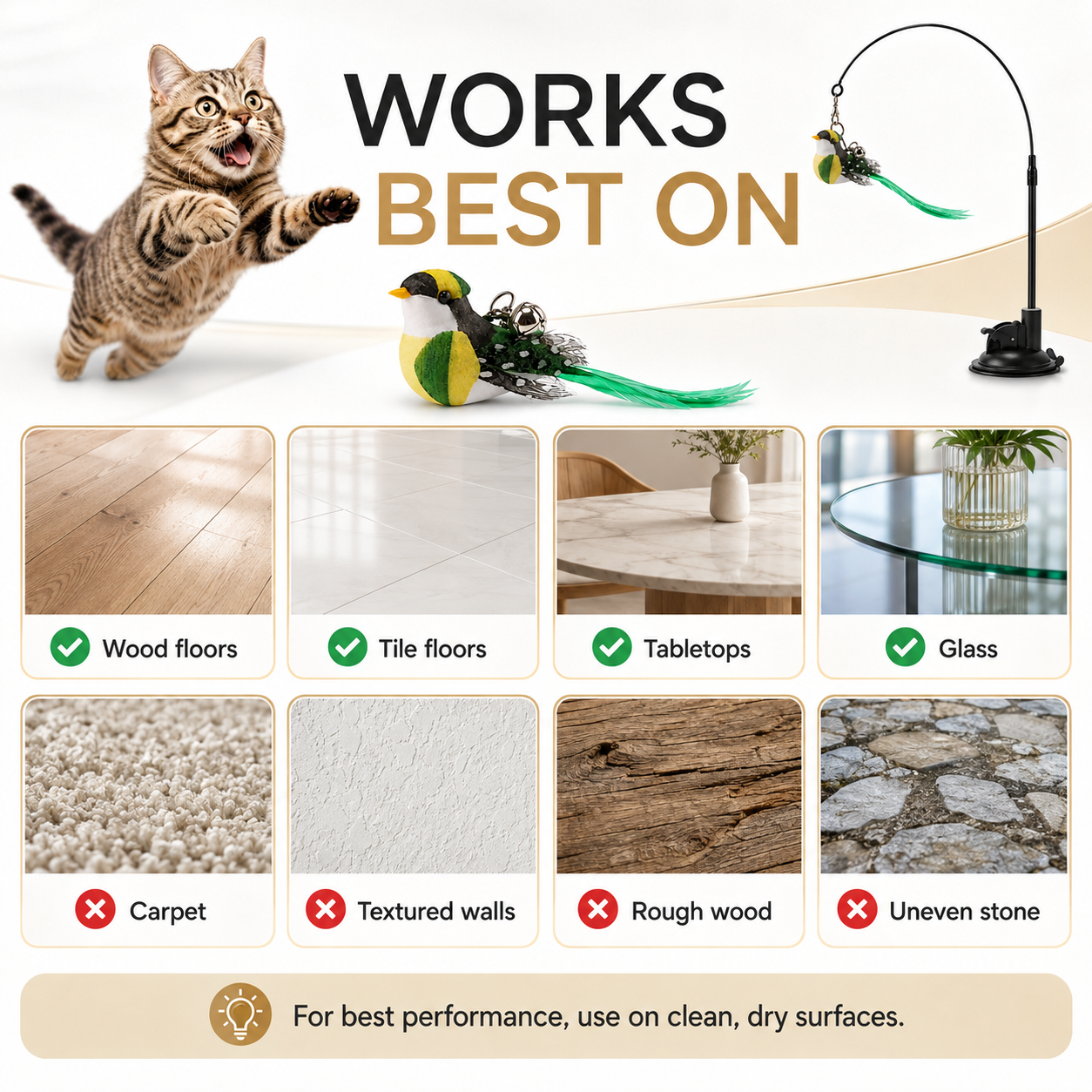 Cat Toy Wand Auto Interactive Toys