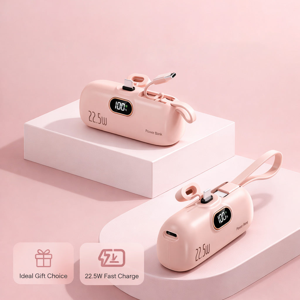 🔋 New Products Limited Time Offer ✨ 5000mAh Mini Portable Phone Power Bank