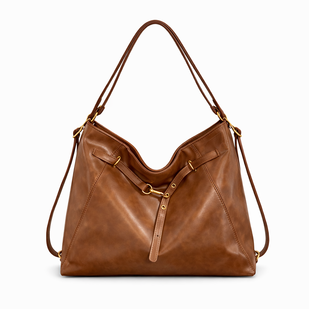 Effortlessly Chic Spacious Tote — Vintage Suede Feel, Timeless & Versatile