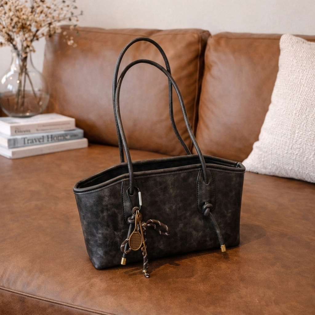 👝Women's Elegant Solid Color Large Capacity Shoulder Bag