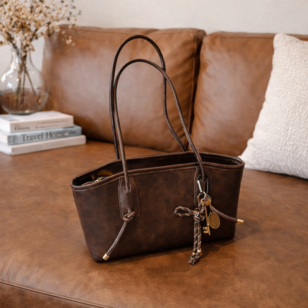 👝Women's Elegant Solid Color Large Capacity Shoulder Bag