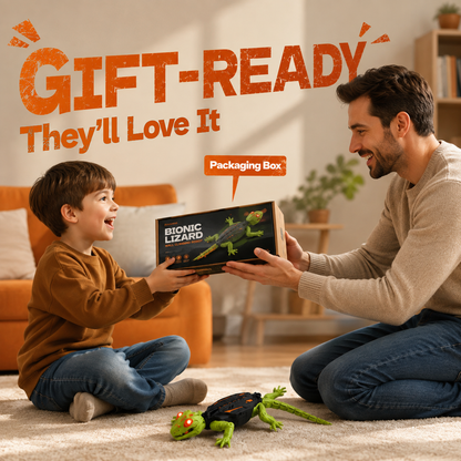 Remote Control Wall-Climbing Gecko Toy