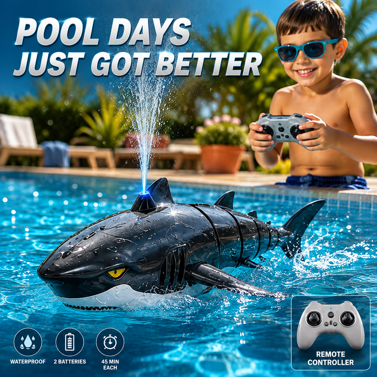 Remote Control Shark Toy