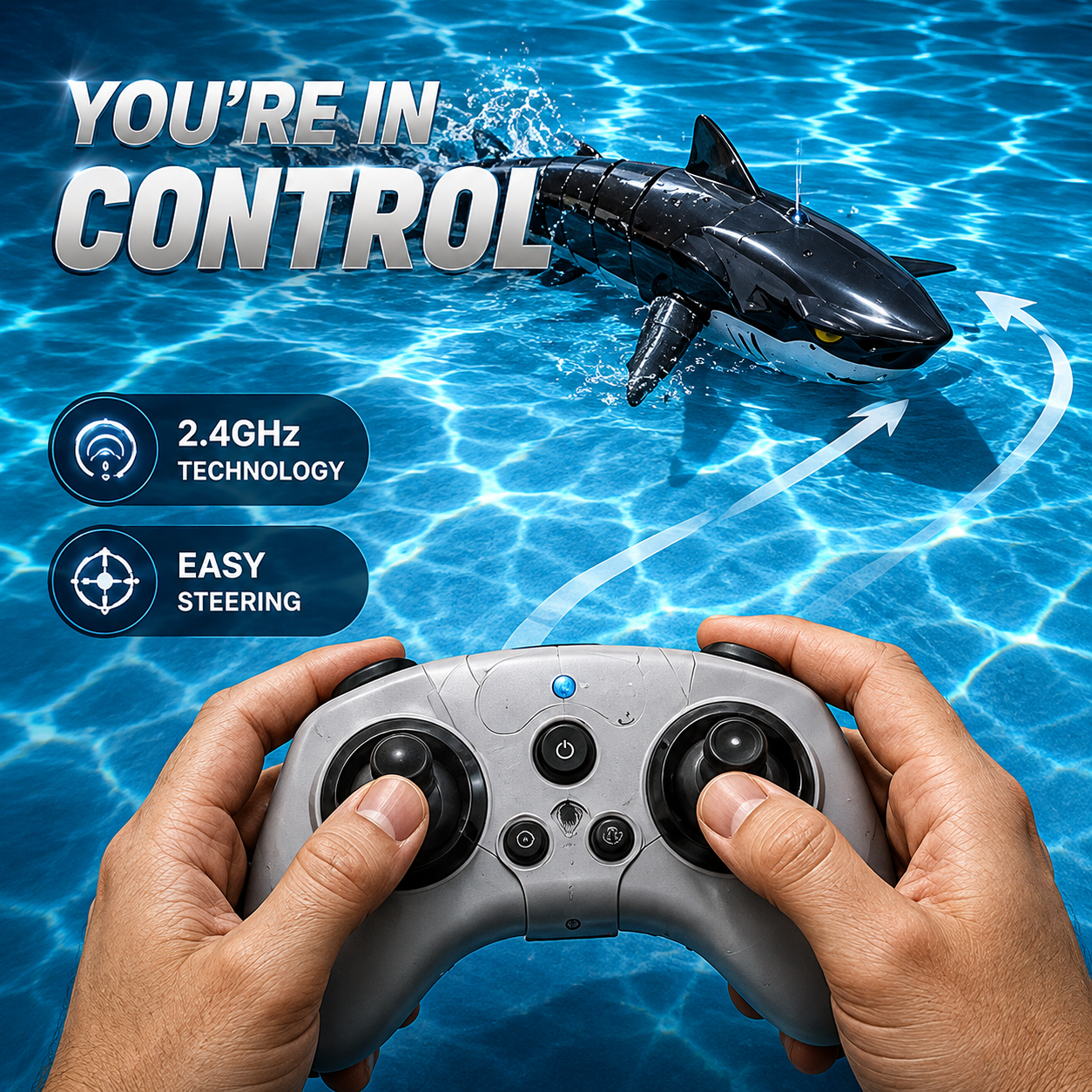 Remote Control Shark Toy