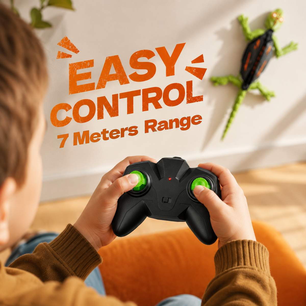 Remote Control Wall-Climbing Gecko Toy