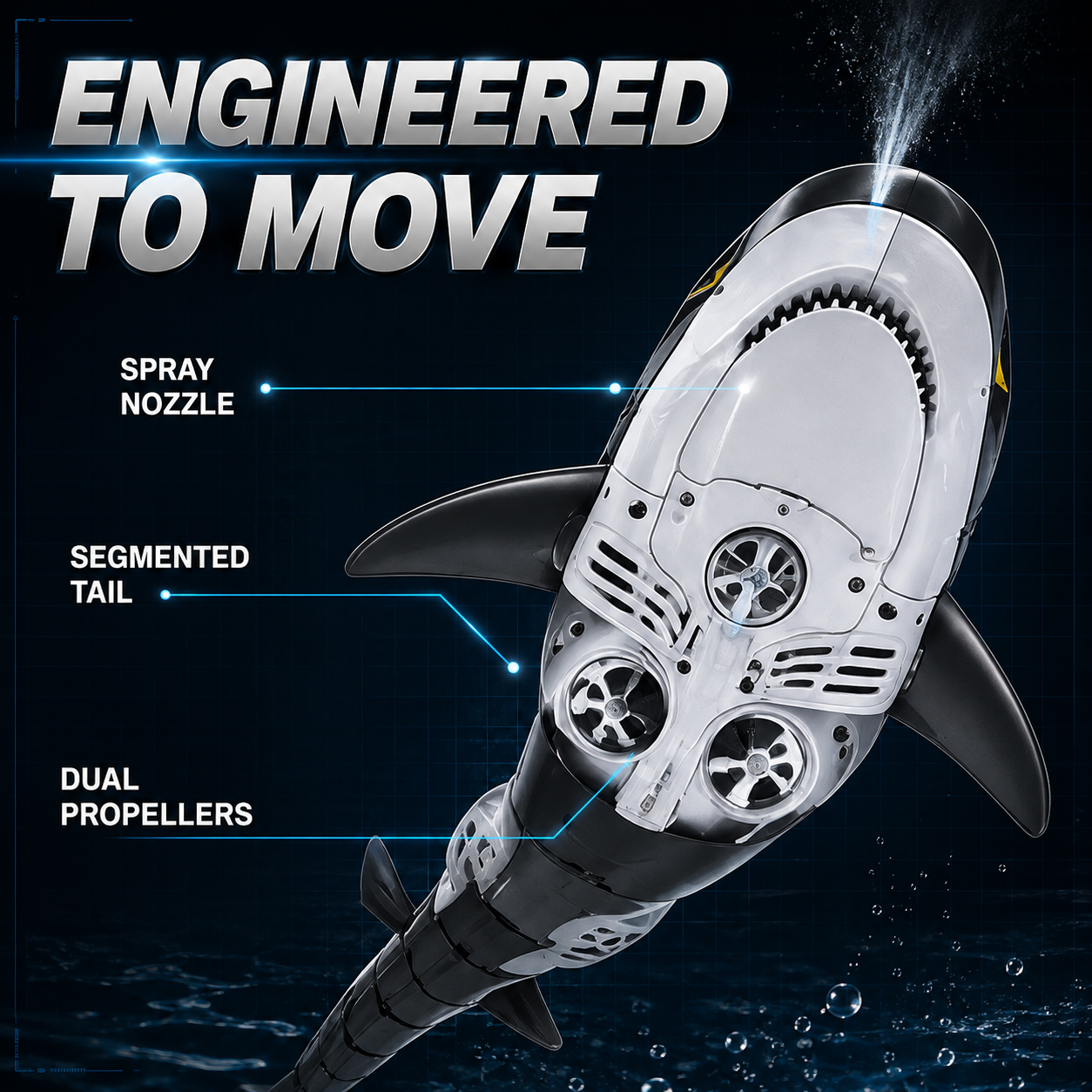 Remote Control Shark Toy