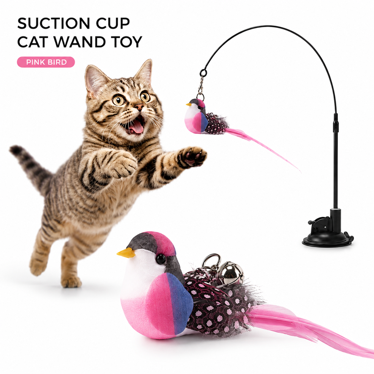 Cat Toy Wand Auto Interactive Toys