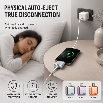 140W Smart Auto-Stop Charging Adapter