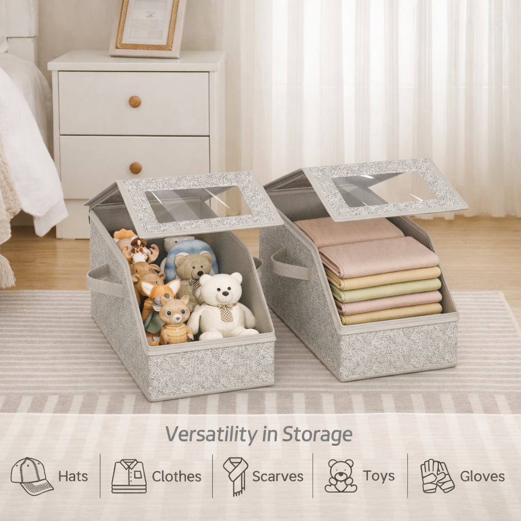 🏆⚡ 50K+ SOLD! Stackable Hat Storage Boxes for Baseball Caps