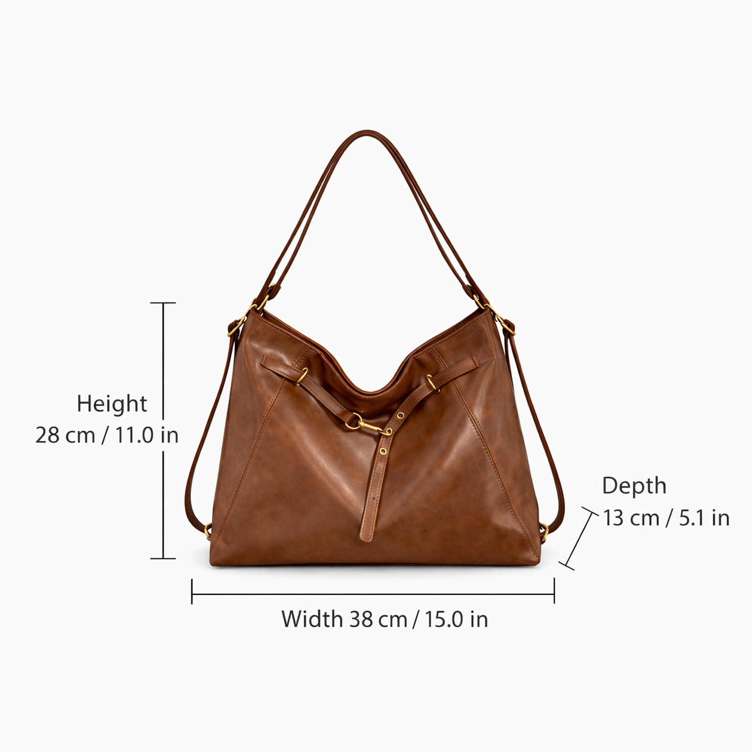 Effortlessly Chic Spacious Tote — Vintage Suede Feel, Timeless & Versatile