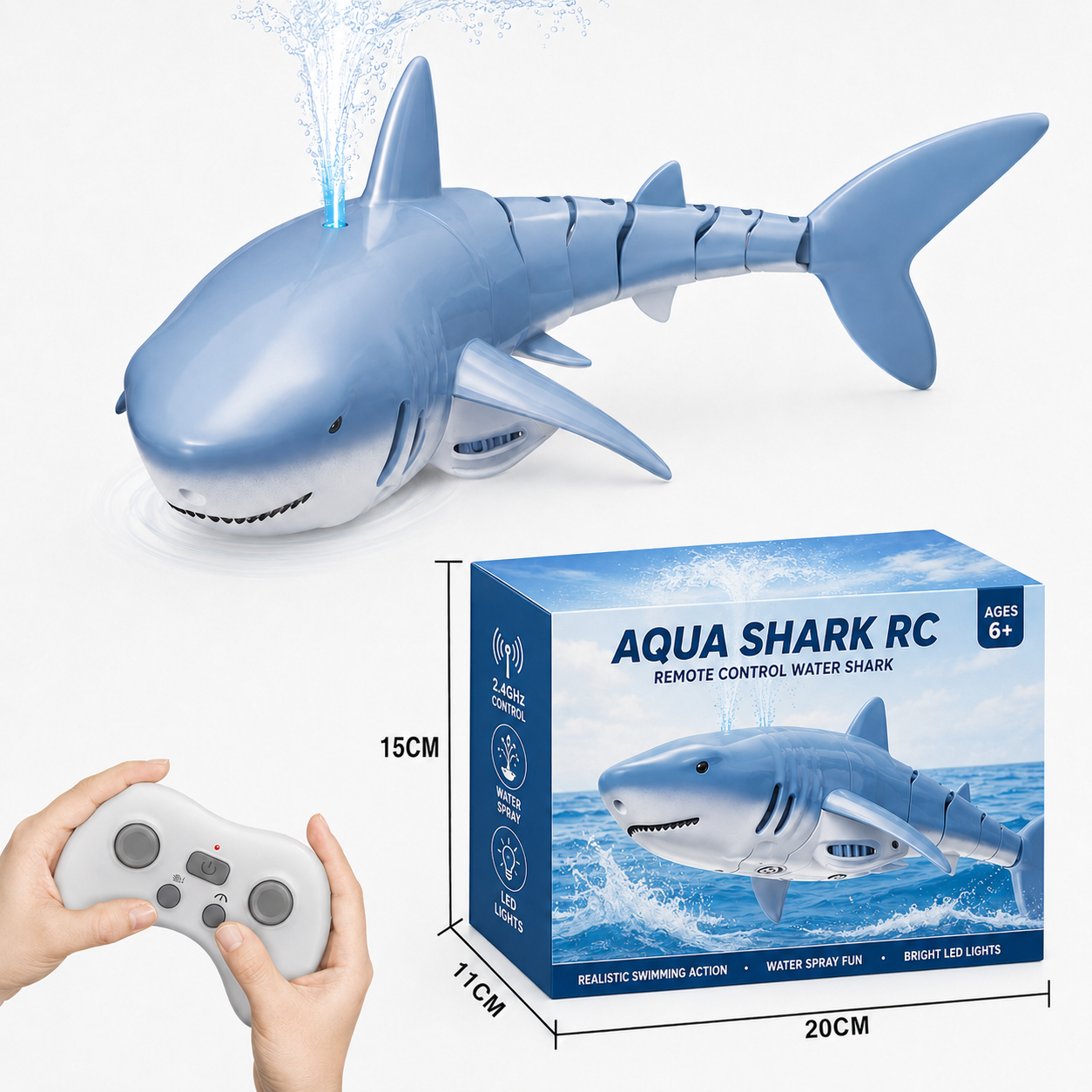 Remote Control Shark Toy
