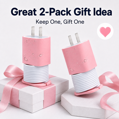 🔥2-in-1 Silicone Charger Protector – No More Messy Wires, No More Scuffed Chargers 🧼