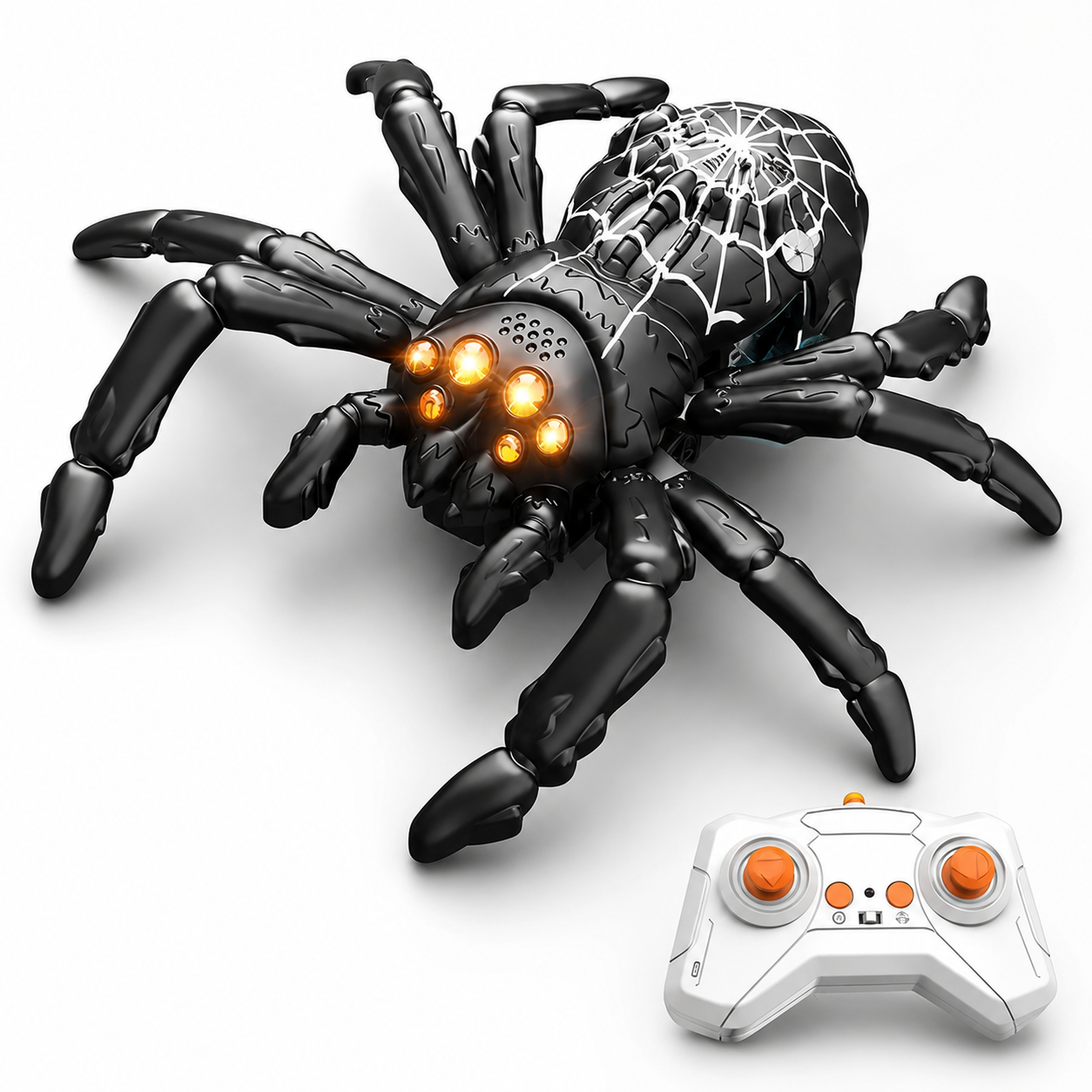 Remote Control Wall-Climbing Spider Toy