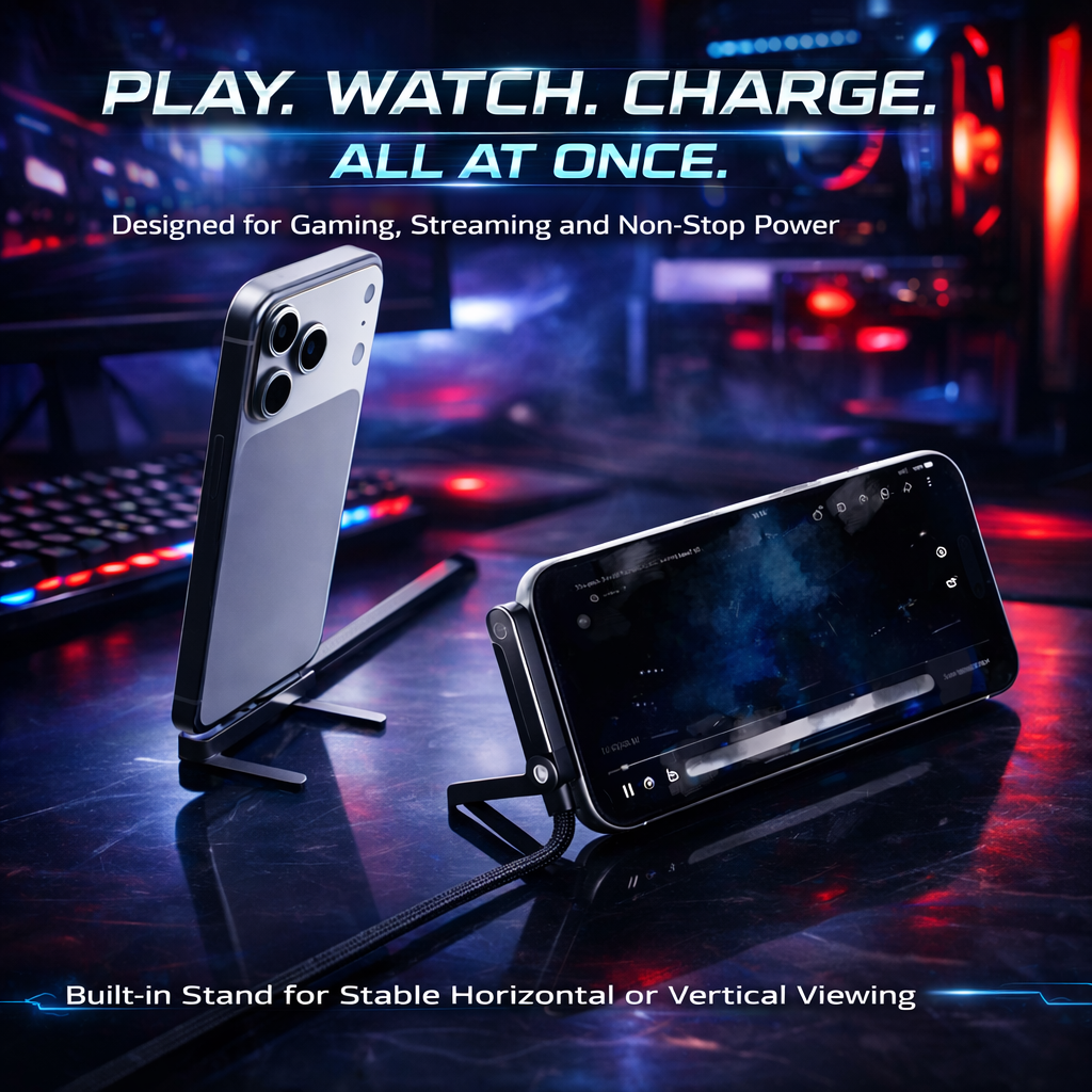 2-in-1 Invisible Holder Charger Cable⚡240w super fast charging Fast Charging Cord