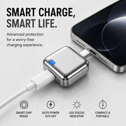 140W Smart Auto-Stop Charging Adapter