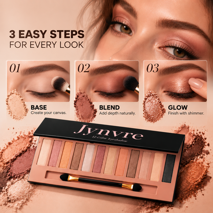 12-color purpose Eyeshadow Disc