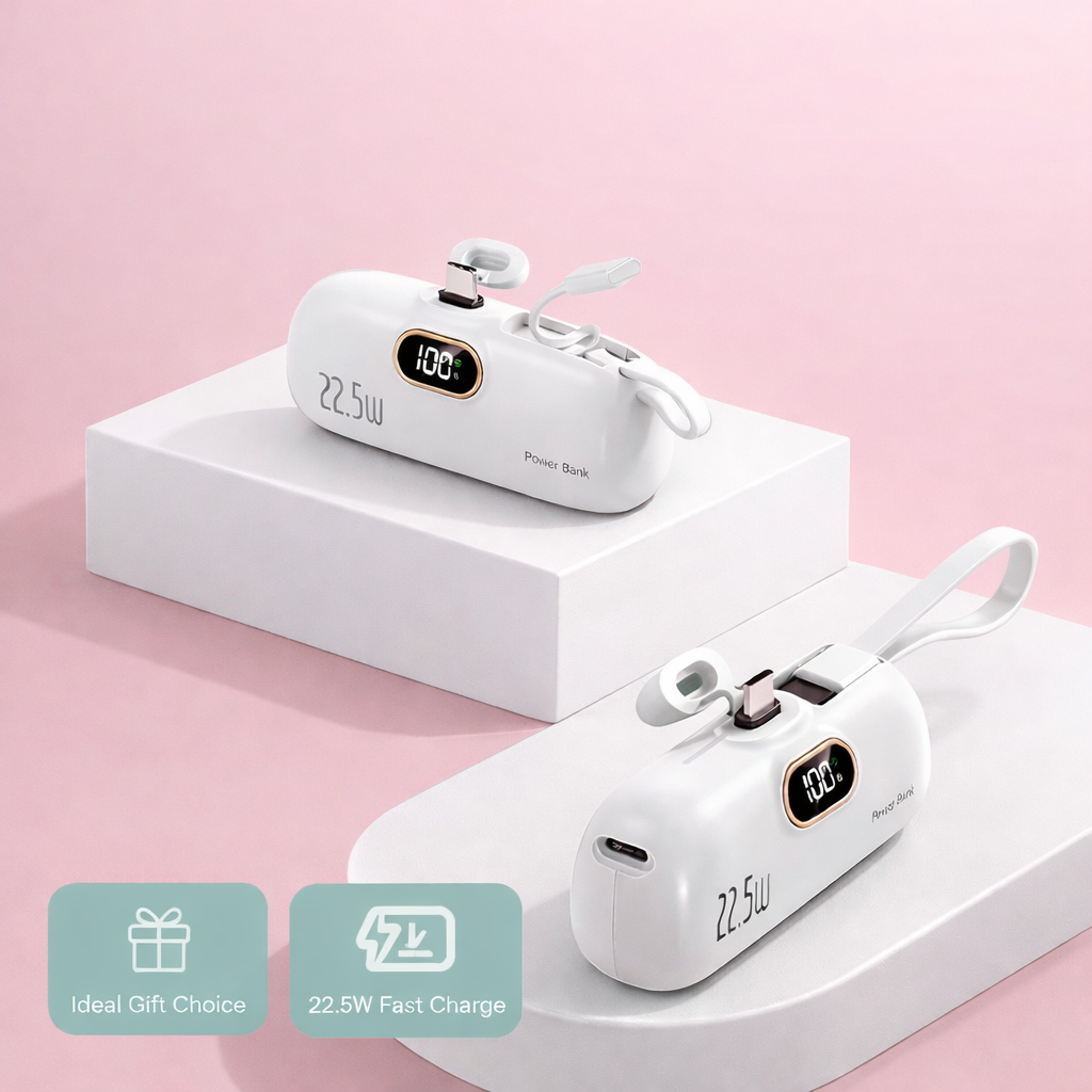 🔋 New Products Limited Time Offer ✨ 5000mAh Mini Portable Phone Power Bank