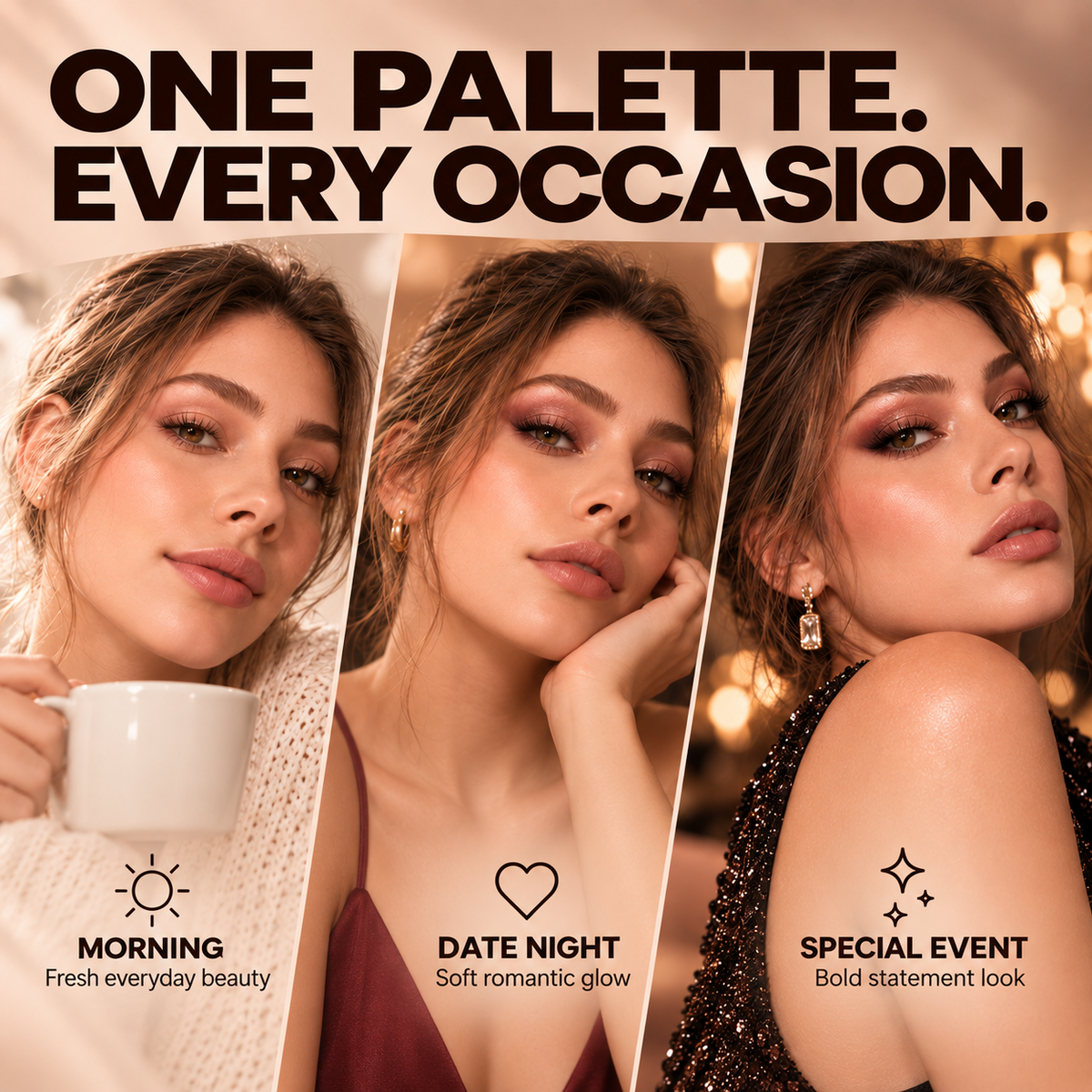 12-color purpose Eyeshadow Disc
