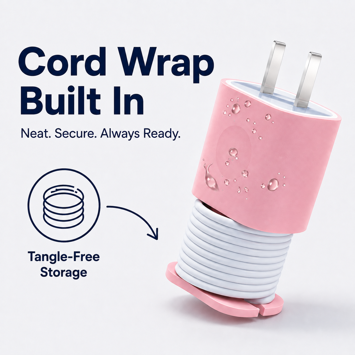 🔥2-in-1 Silicone Charger Protector – No More Messy Wires, No More Scuffed Chargers 🧼
