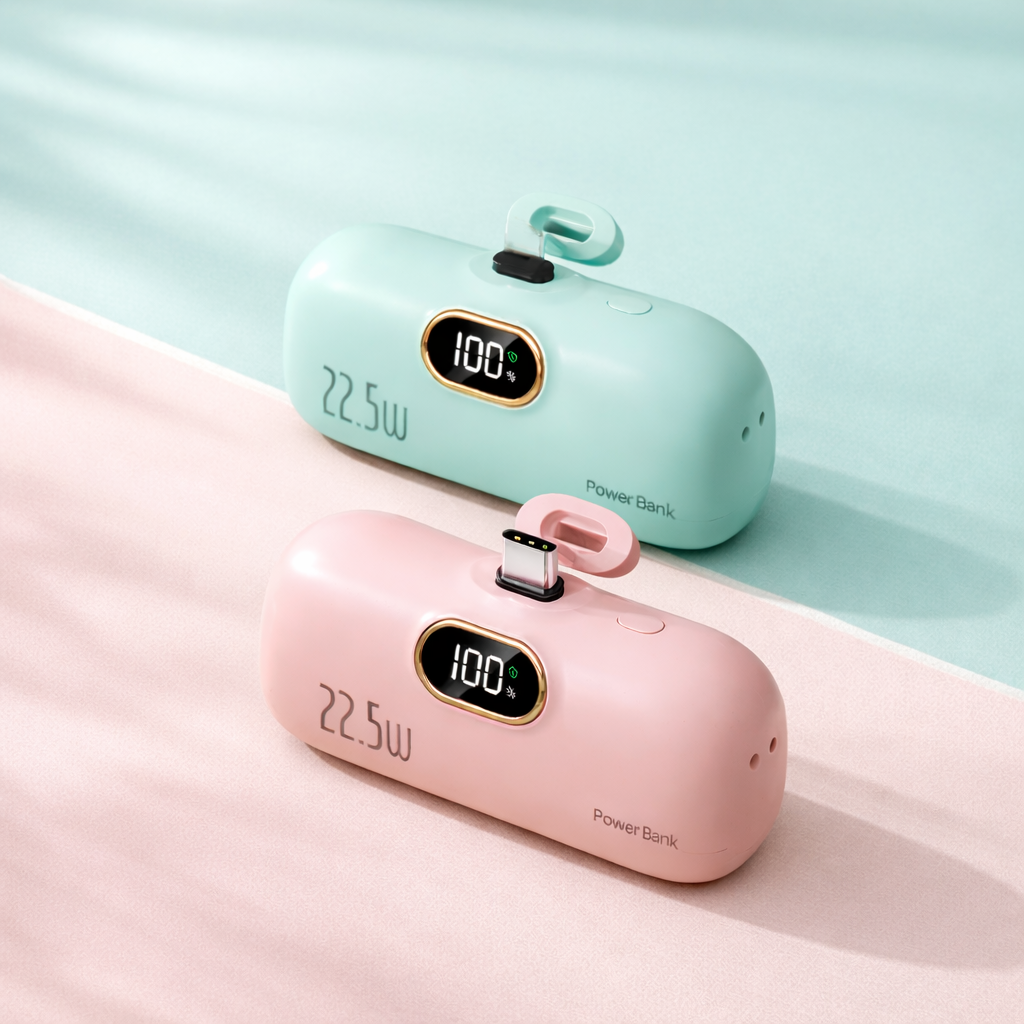 🔋 New Products Limited Time Offer ✨ 5000mAh Mini Portable Phone Power Bank