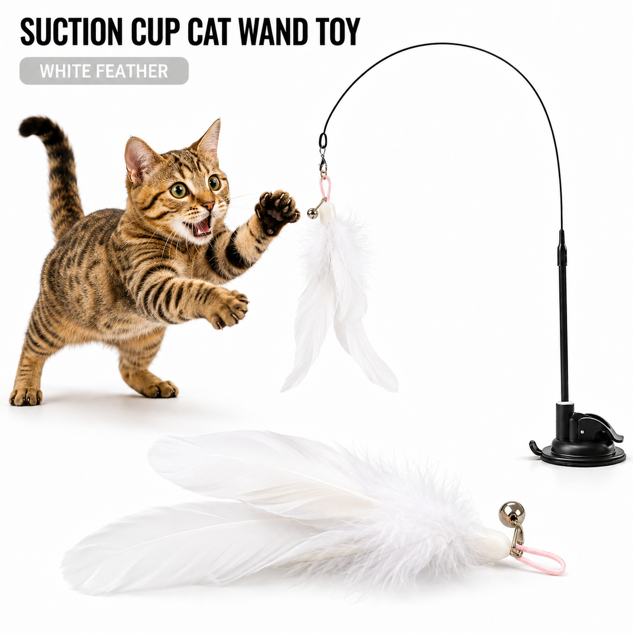 Cat Toy Wand Auto Interactive Toys