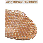 The Rhinestone Mesh Flats Women Keep Reaching For