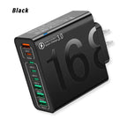 8-Port Fast Charging USB Hub (4 USB-C + 4 USB-A) – Smart, Portable Charger for Phones, Tablets, and More