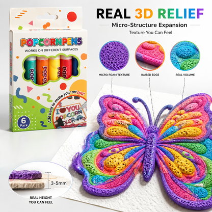 More than 50% OFF⏳|3D Relief Art Pen – Turn Flat Drawings Into Touchable 3D Art🪄