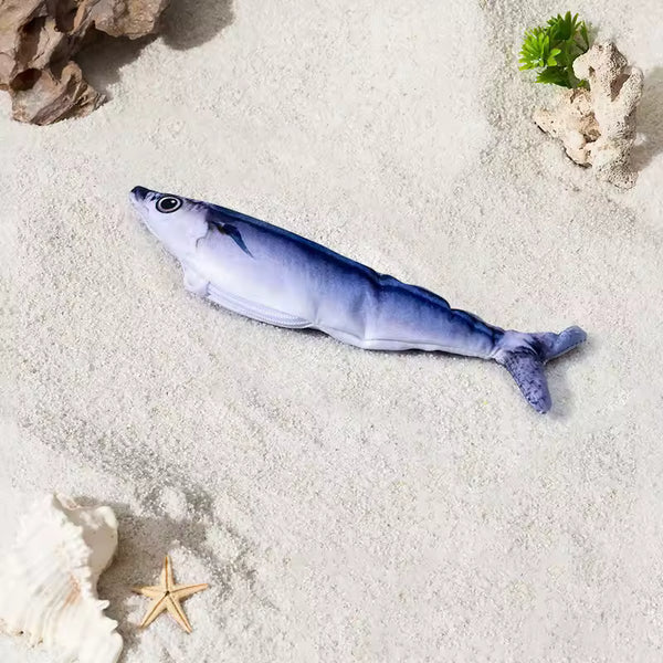 Petgravity Bitesized Realistic Flopping Fish Cat Toy 3 Pack