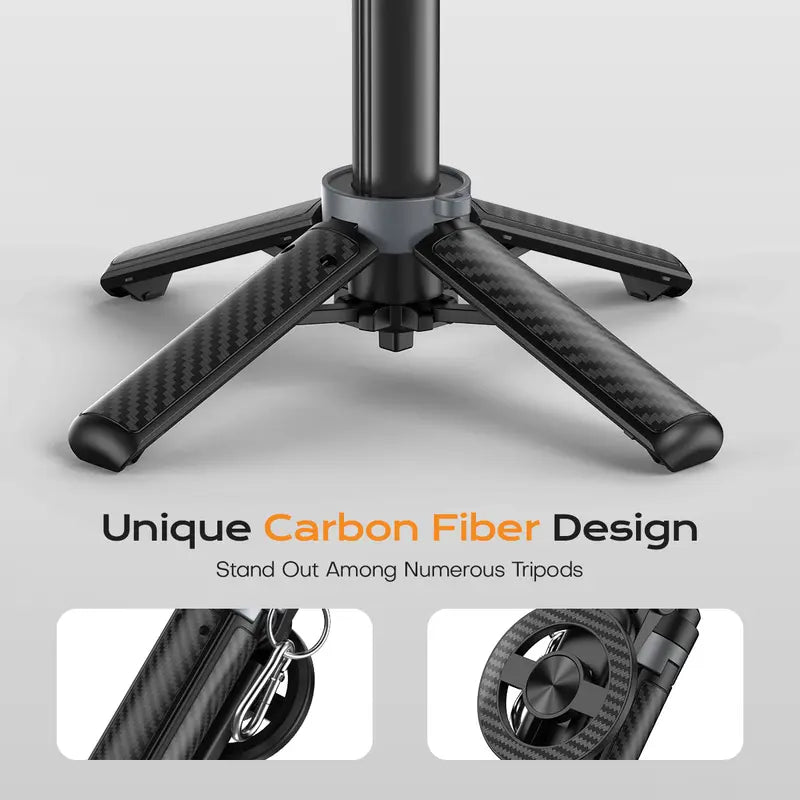 ✨4-in-1 Multifunctional 360° Rotation Magnetic Selfie Stick
