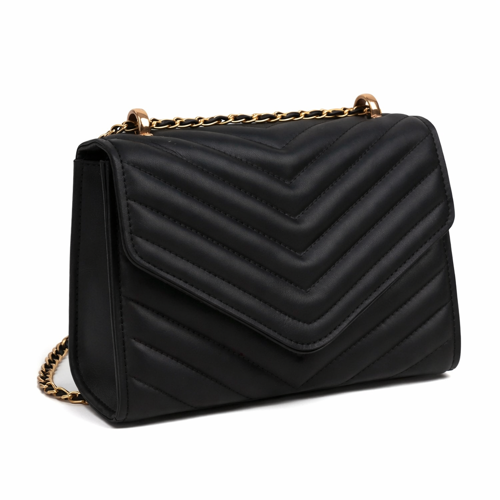 The Everyday Baguette — Vintage-Inspired Vegan Leather Shoulder Bag