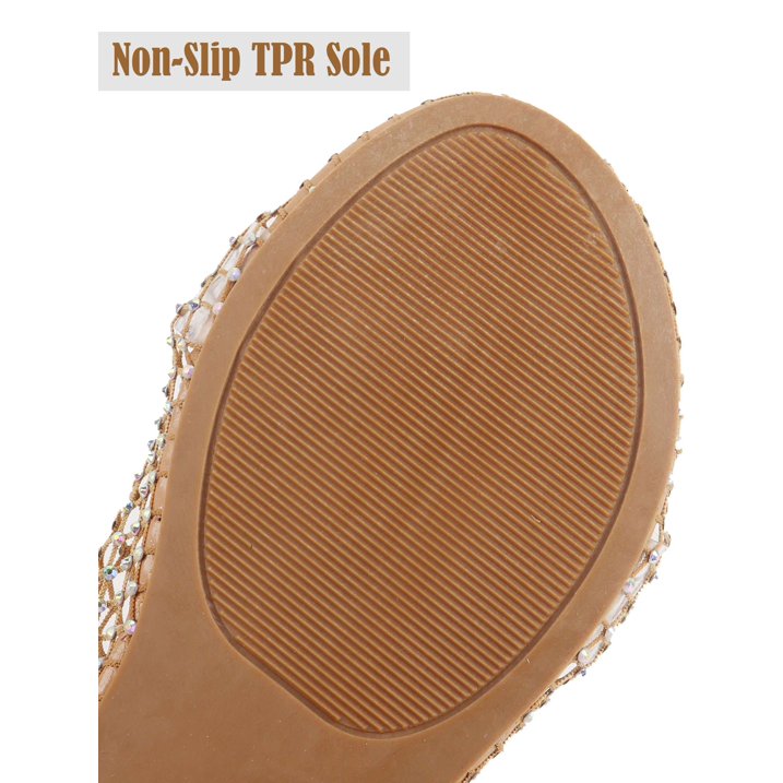 The Rhinestone Mesh Flats Women Keep Reaching For