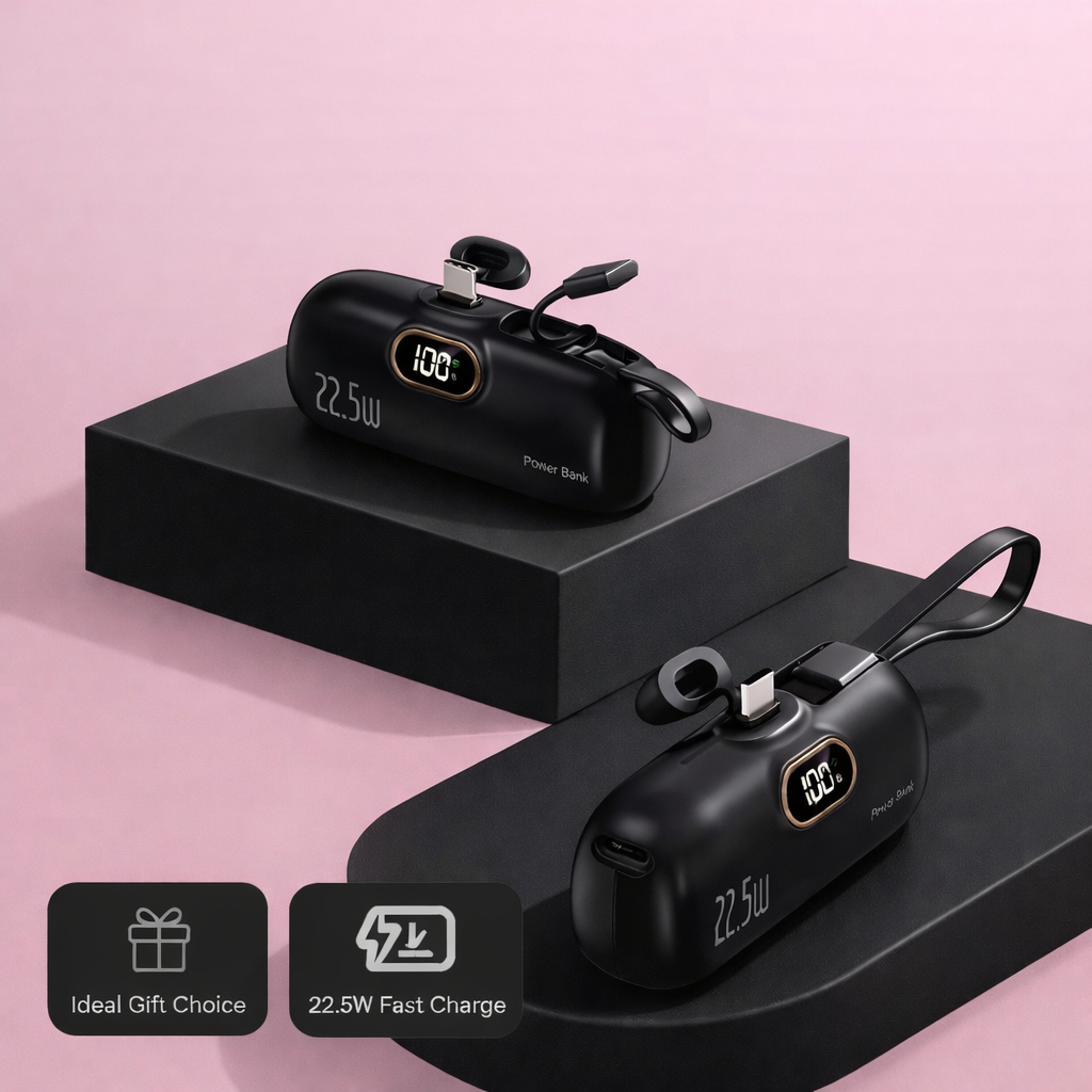 🔋 New Products Limited Time Offer ✨ 5000mAh Mini Portable Phone Power Bank