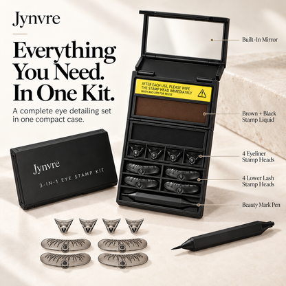Jynvre 3-IN-1 Eye Stamp Kit