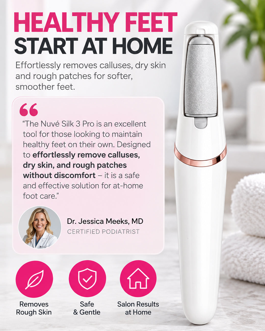 Jynvre Pedicure Callus Silk 3 Pro